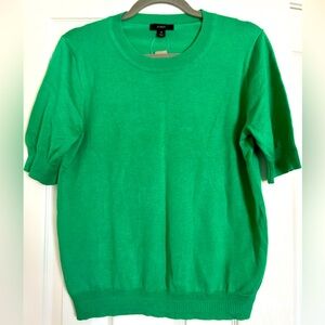J.Crew short sleeve sweater, size M